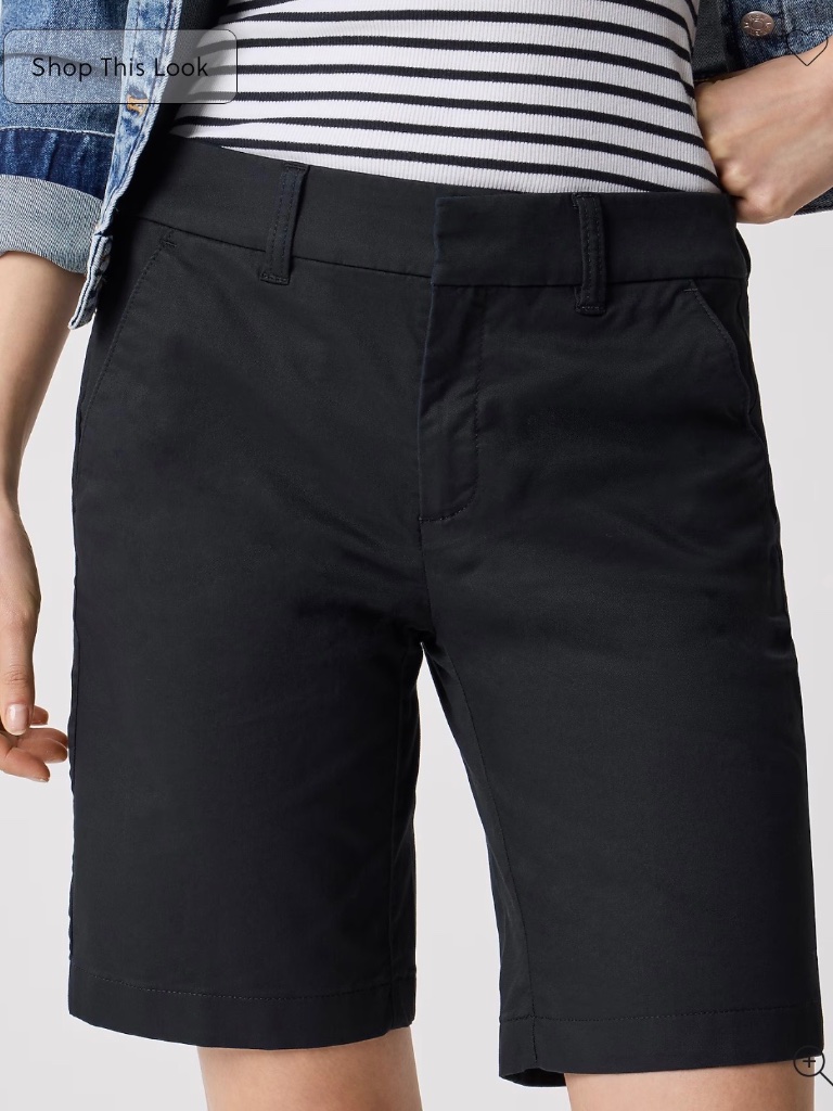 Nwt J Crew Bermuda Shorts 9 Inseam Size 4